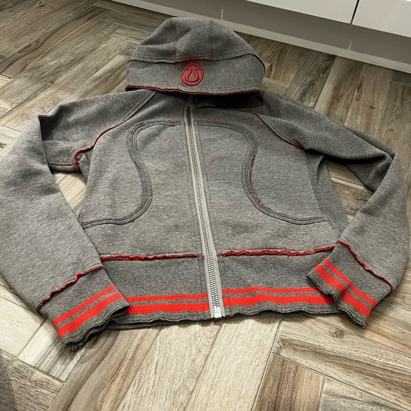 Sz10 Lululemon Grey Scuba - Picture 1 of 9